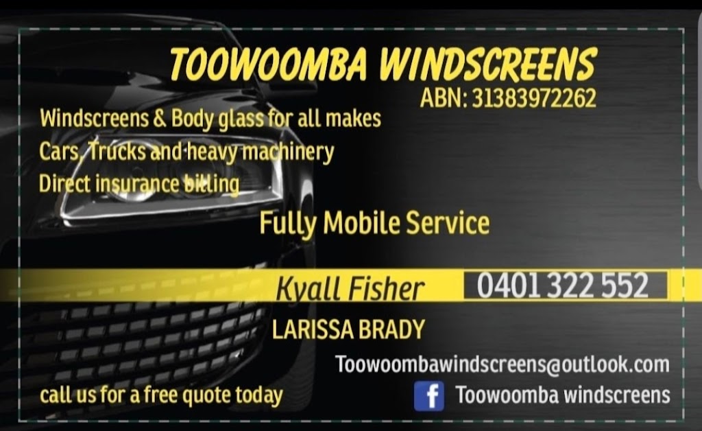 Toowoomba Windscreens | car repair | 23 Perry St, Harlaxton QLD 4350, Australia | 0401322552 OR +61 401 322 552