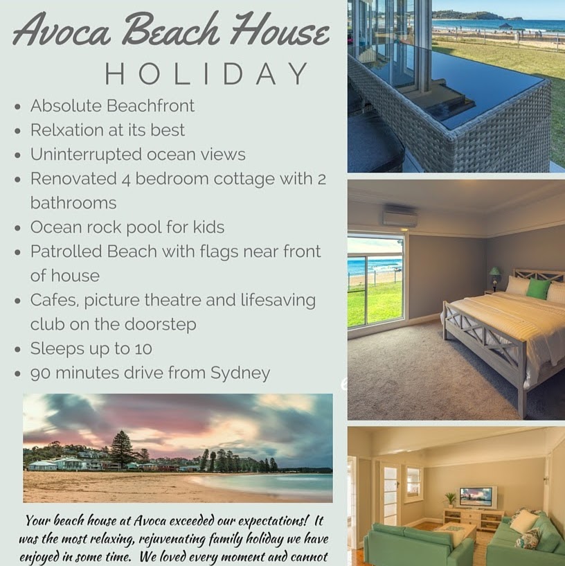 Avoca Beach House | lodging | 87 Avoca Dr, Avoca Beach NSW 2251, Australia | 0421075646 OR +61 421 075 646