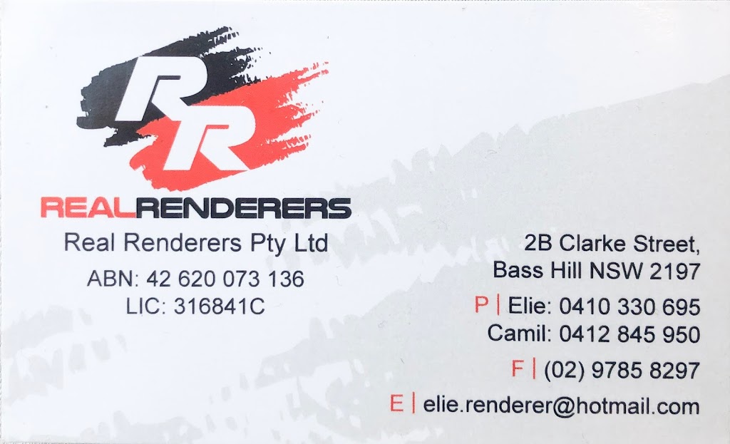 Real Renderers | 2b Clarke St, Bass Hill NSW 2197, Australia | Phone: 0410 330 695