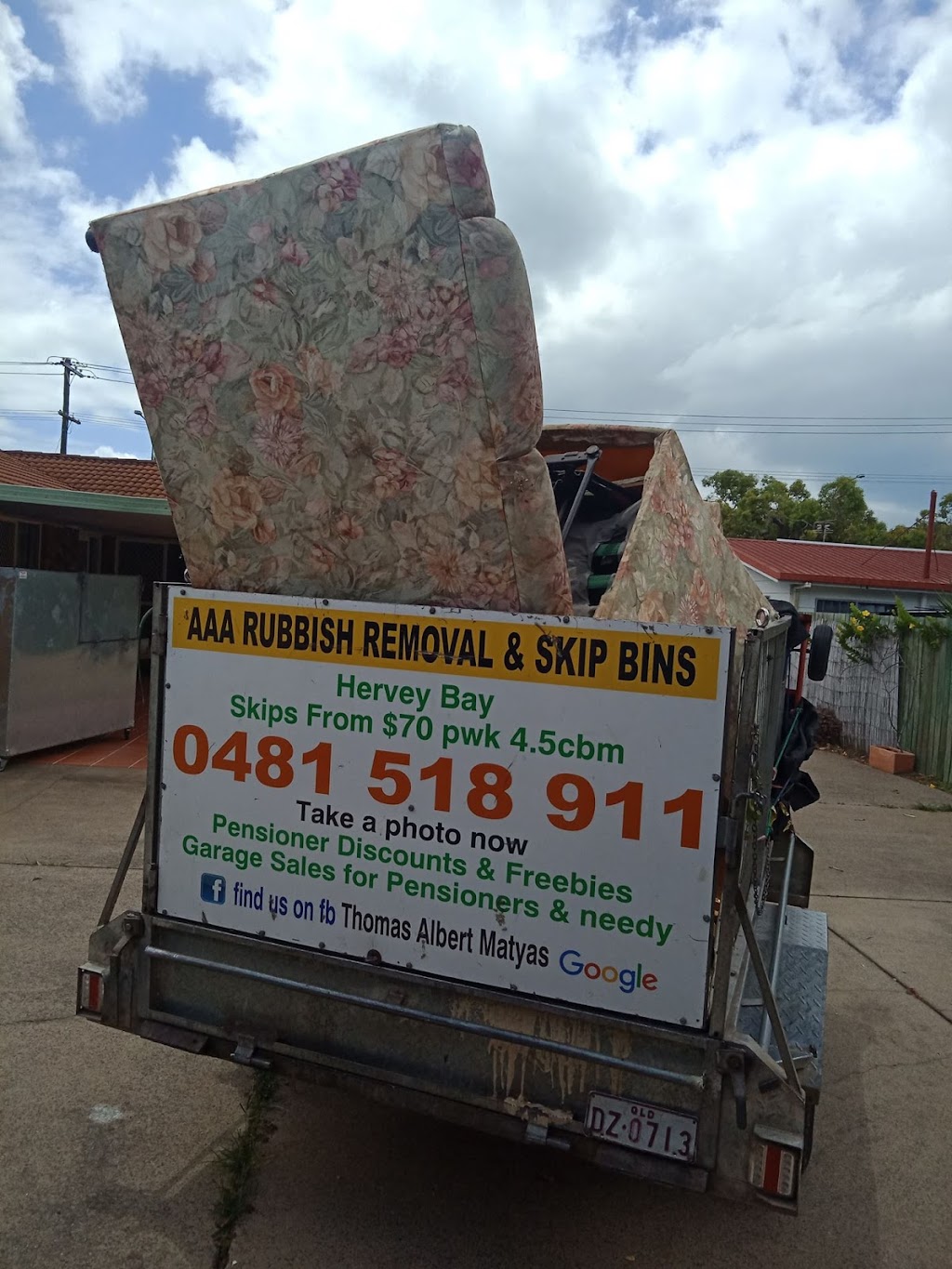 AAA Cheap Garden Trees Palms Waste Removal Hervey Bay | Trill Ct, Urangan QLD 4655, Australia | Phone: 0481 518 911