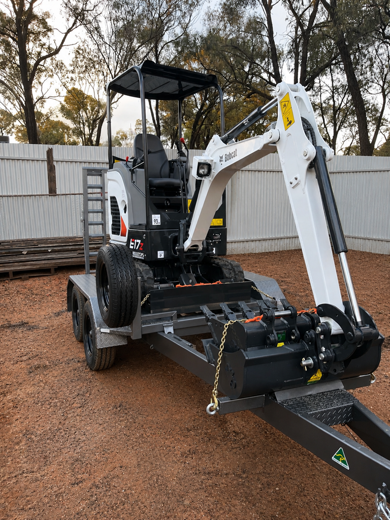 Eaglehawk Mini Excavator Hire | Loddon Valley Hwy, Eaglehawk VIC 3556, Australia | Phone: 0400 258 664