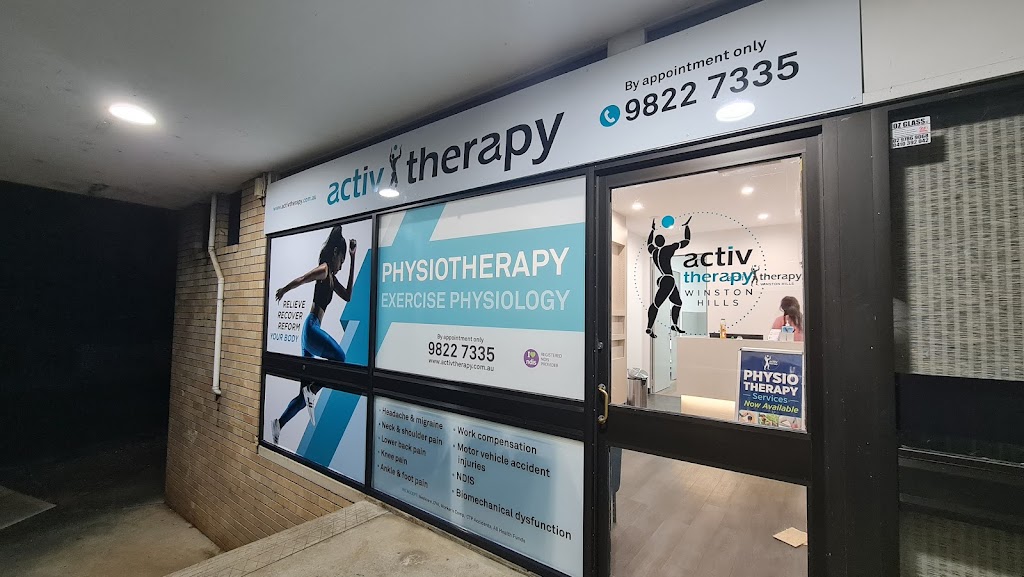 Activ Therapy Winston Hills | physiotherapist | Shop 6/7 Lomond Cres, Winston Hills NSW 2153, Australia | 0298227335 OR +61 2 9822 7335