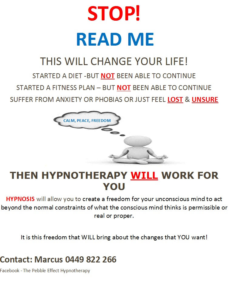 The Pebble Effect Hypnotherapy | health | 48 Ryan St, Seaford VIC 3198, Australia | 0449822266 OR +61 449 822 266