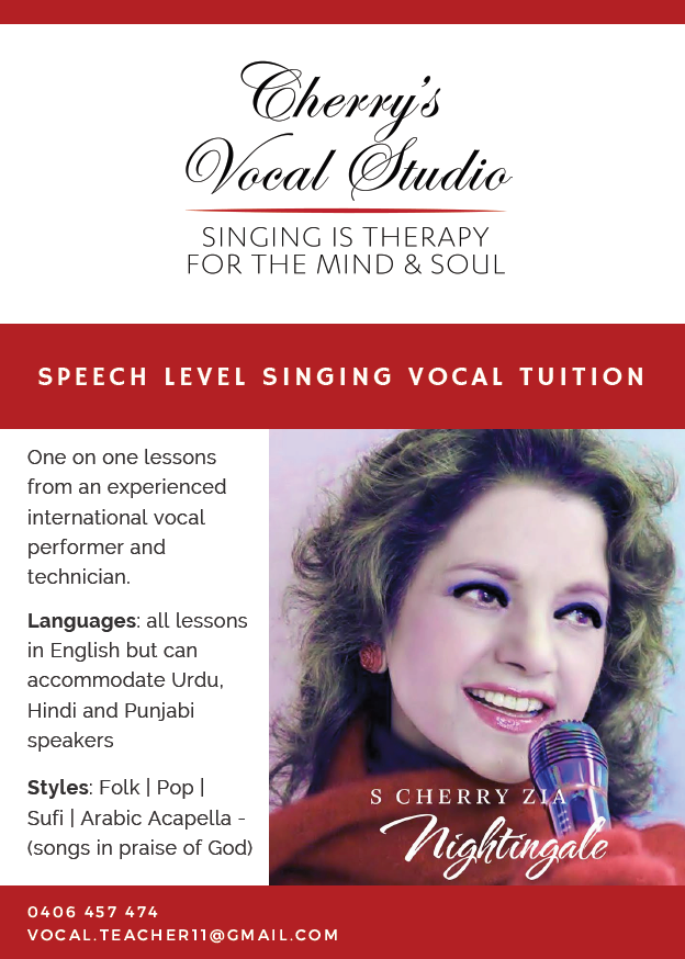 CHERRYS VOCAL STUDIO | school | Berala Community Centre, 98 /104 Woodburn Rd Corner, Tilba St, Berala NSW 2141, Australia | 0406457474 OR +61 406 457 474