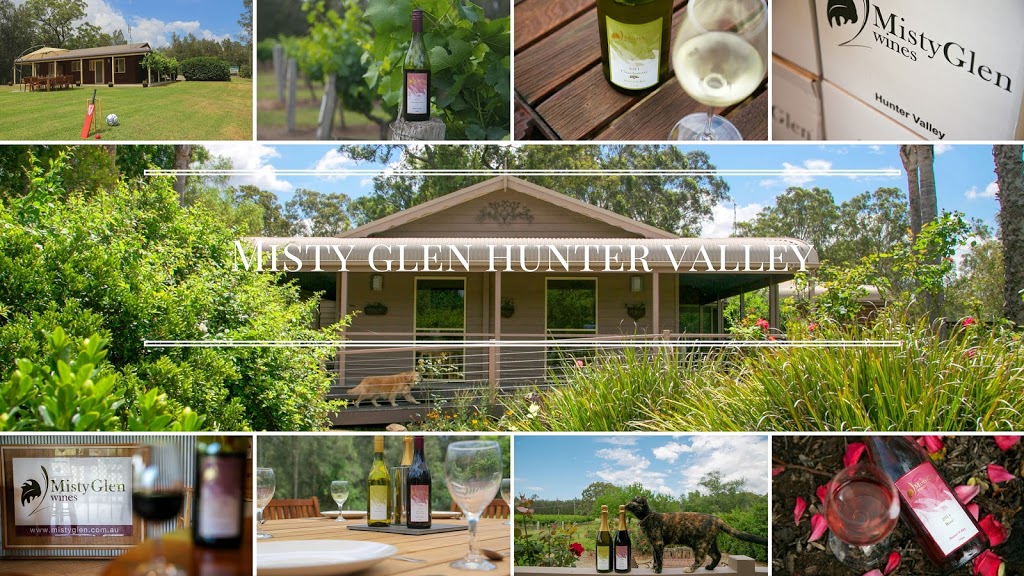 Misty Glen Wines and Cottage Hunter Valley | 293 Deasys Rd, Pokolbin NSW 2320, Australia | Phone: (02) 4998 7781
