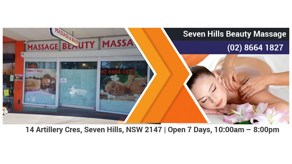 Seven Hills Massage | 14 Artillery Cres, Seven Hills NSW 2147, Australia | Phone: (02) 8664 1827