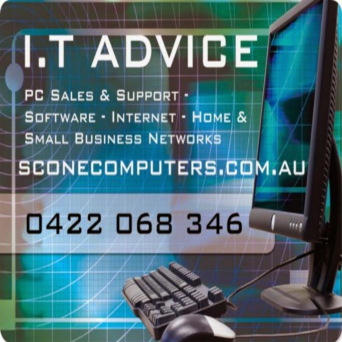 Scone Computers - I.T Advice | electronics store | 20 Askin Pl, Scone NSW 2337, Australia | 0422068346 OR +61 422 068 346