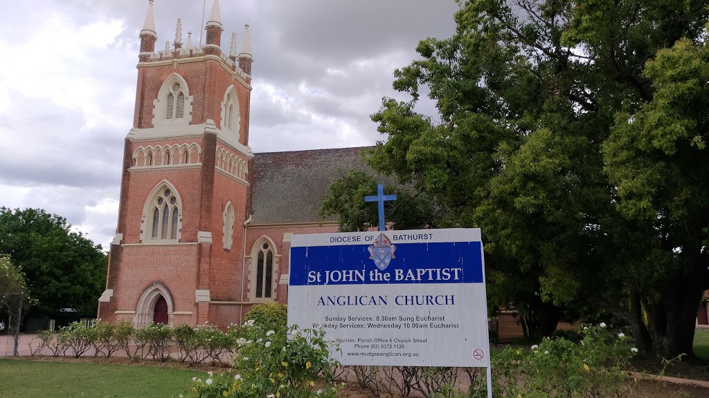 St John the Baptist Anglican Church | church | 6 Church St, Mudgee NSW 2850, Australia | 0263721126 OR +61 2 6372 1126