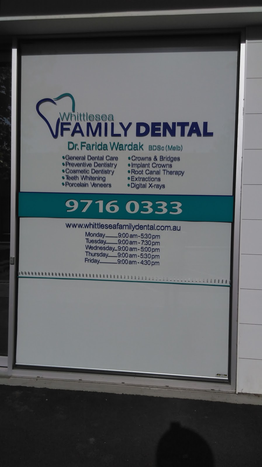 Whittlesea Family Dental | dentist | 3/81 Church St, Whittlesea VIC 3754, Australia | 0397160333 OR +61 3 9716 0333