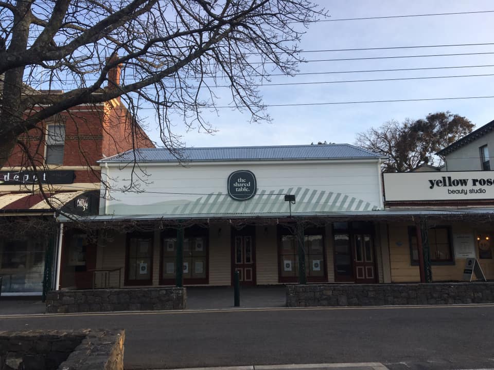 The Shared Table | restaurant | 317 Learmonth St, Buninyong VIC 3357, Australia | 0353742076 OR +61 3 5374 2076
