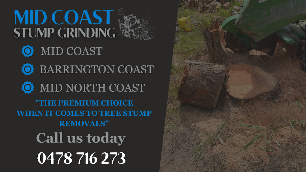 Mid Coast Stump Grinding |  | 10 Harrogate Ln, Old Bar NSW 2430, Australia | 0478716273 OR +61 478 716 273