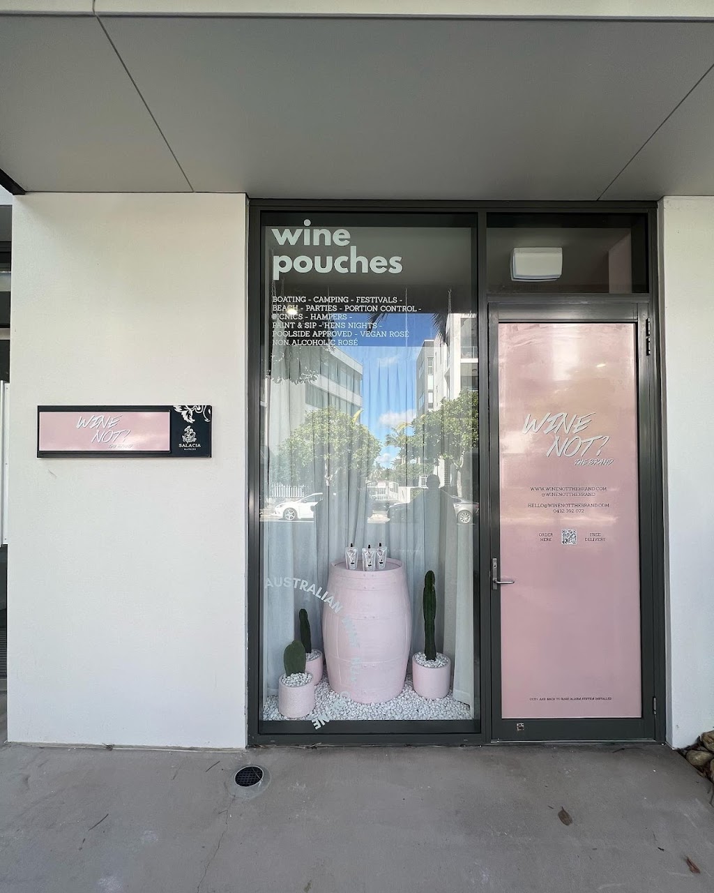Wine Not the Brand | 2 Sunset Ave, Paradise Point QLD 4216, Australia | Phone: 0432 392 072