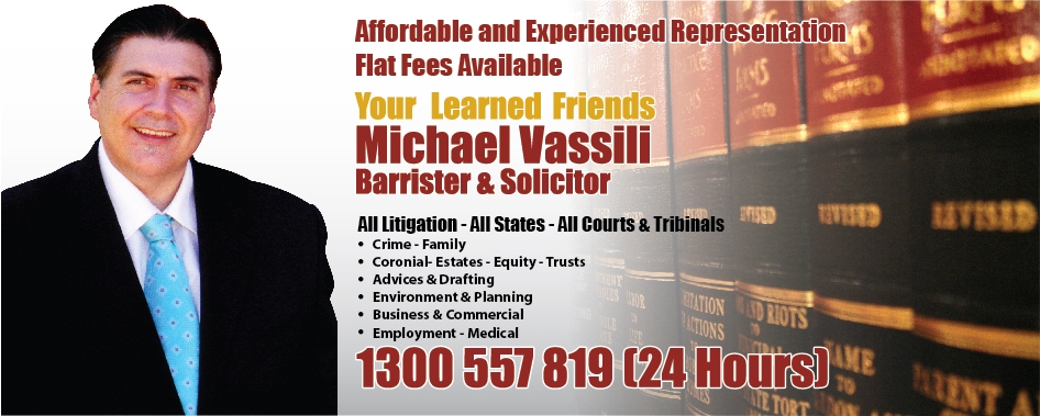 Michael Vassili Barristers and Solicitors Family and Litigation  | 221 Prospect Hwy, Seven Hills NSW 2147, Australia | Phone: 1300 817 417
