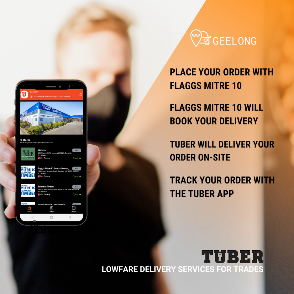 Tuber Delivery |  | Federal Mills E8, 33 Mackey St, Geelong VIC 3215, Australia | 0418806090 OR +61 418 806 090