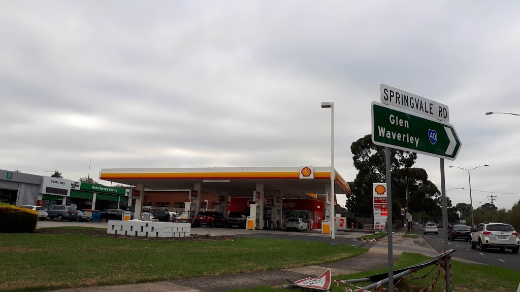 Shell | gas station | 535 Springvale Rd, Glen Waverley VIC 3150, Australia | 0395607958 OR +61 3 9560 7958