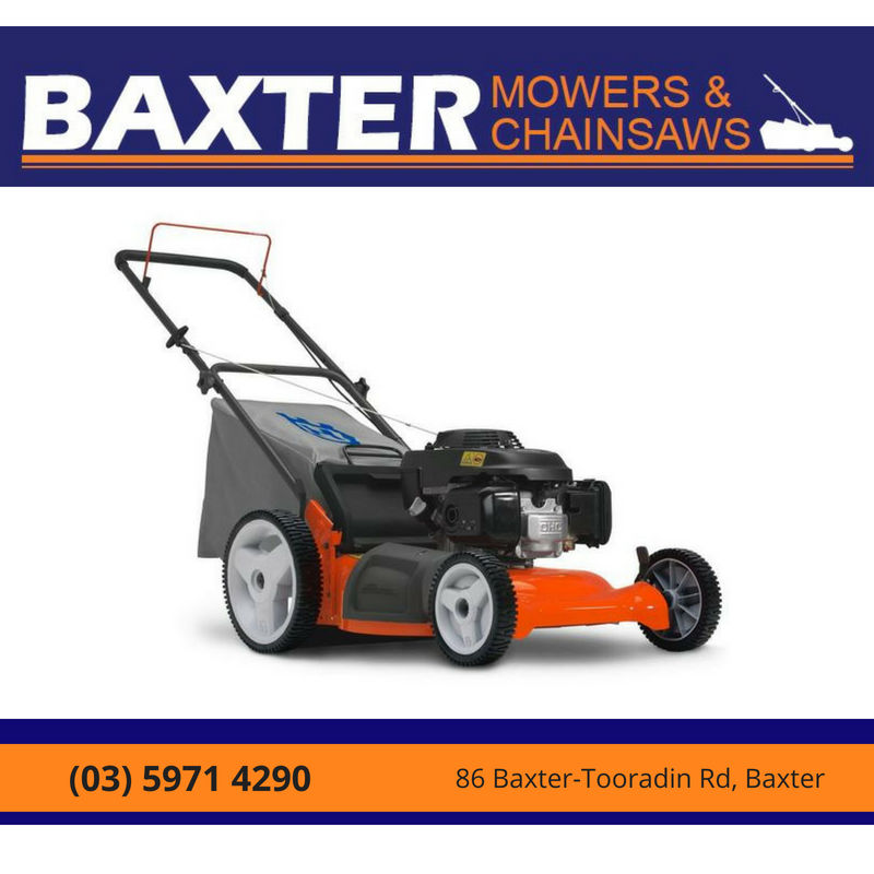 Baxter Mowers & Chainsaws | 86 Baxter-Tooradin Rd, Baxter VIC 3911, Australia | Phone: (03) 5971 4290