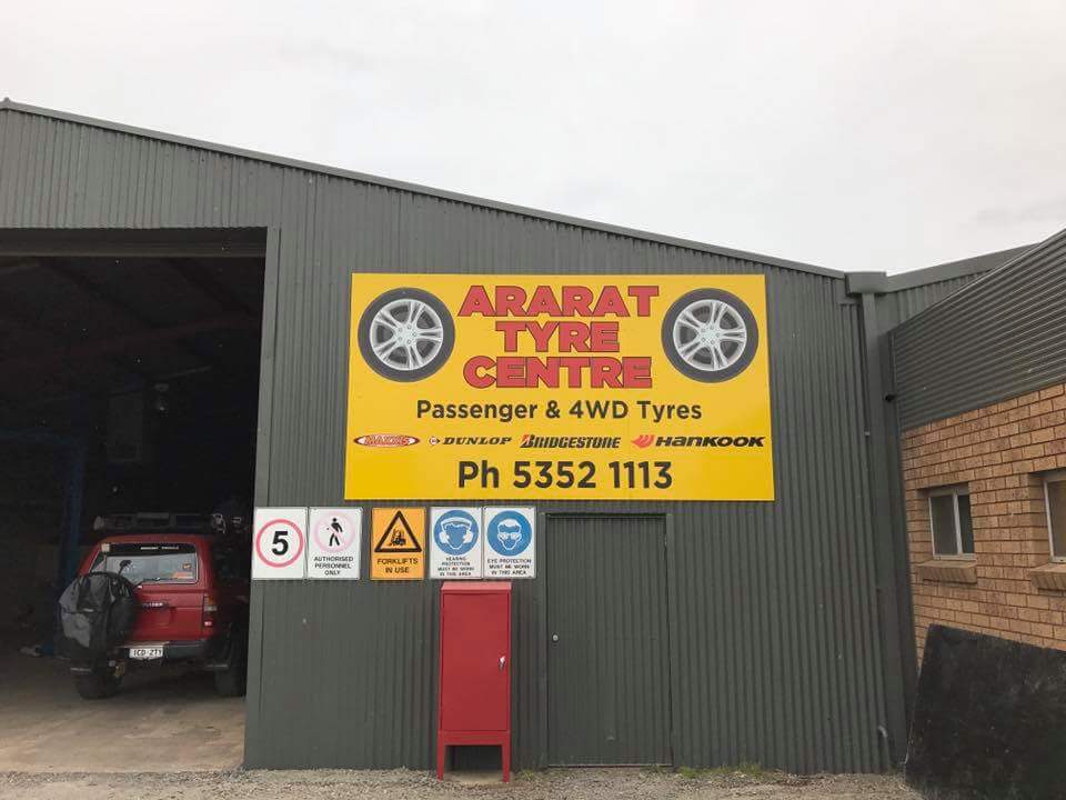 Ararat Tyre Centre | car repair | 30 Gordon St, Ararat VIC 3377, Australia | 0353521113 OR +61 3 5352 1113