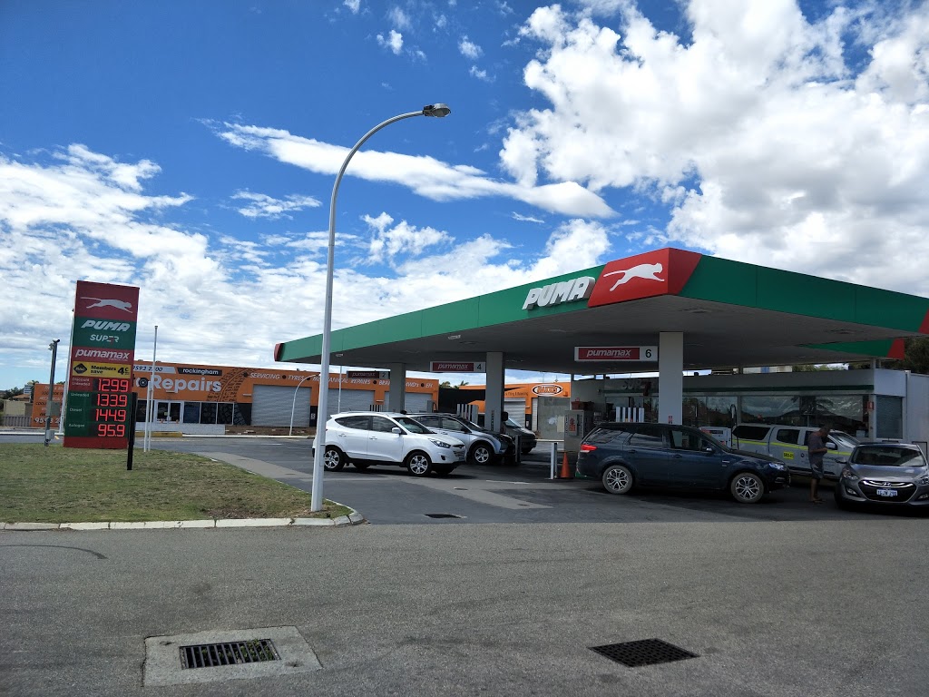 Puma Warnbro | gas station | 649 Safety Bay Rd, Warnbro WA 6169, Australia | 0895936325 OR +61 8 9593 6325