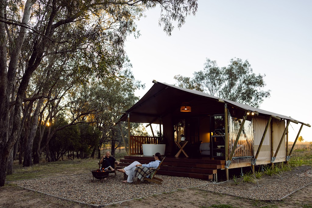 Riverbank Glamping | 111 S Wolskis Rd, Boonarga QLD 4413, Australia | Phone: 0421 935 843