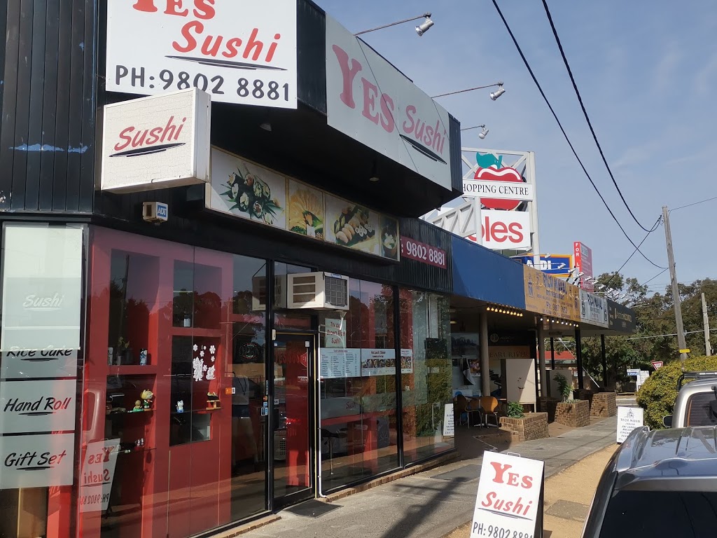 Yes Sushi | restaurant | 495 Burwood Hwy, Vermont South VIC 3133, Australia | 0398028881 OR +61 3 9802 8881