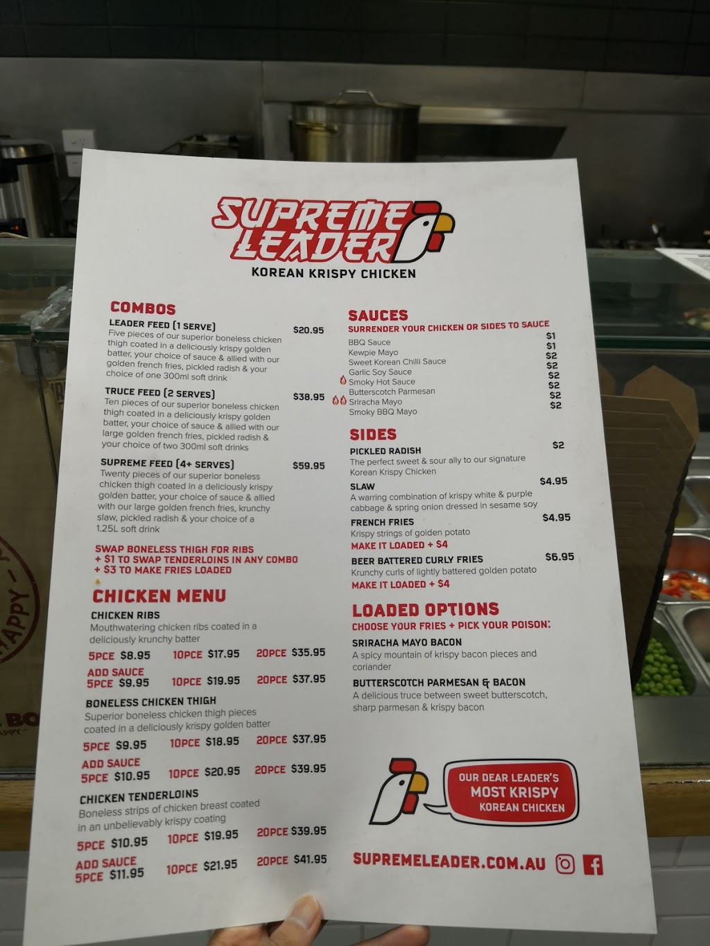 Supreme Leader Korean Crispy Chicken | restaurant | 187 Bay St, Port Melbourne VIC 3207, Australia