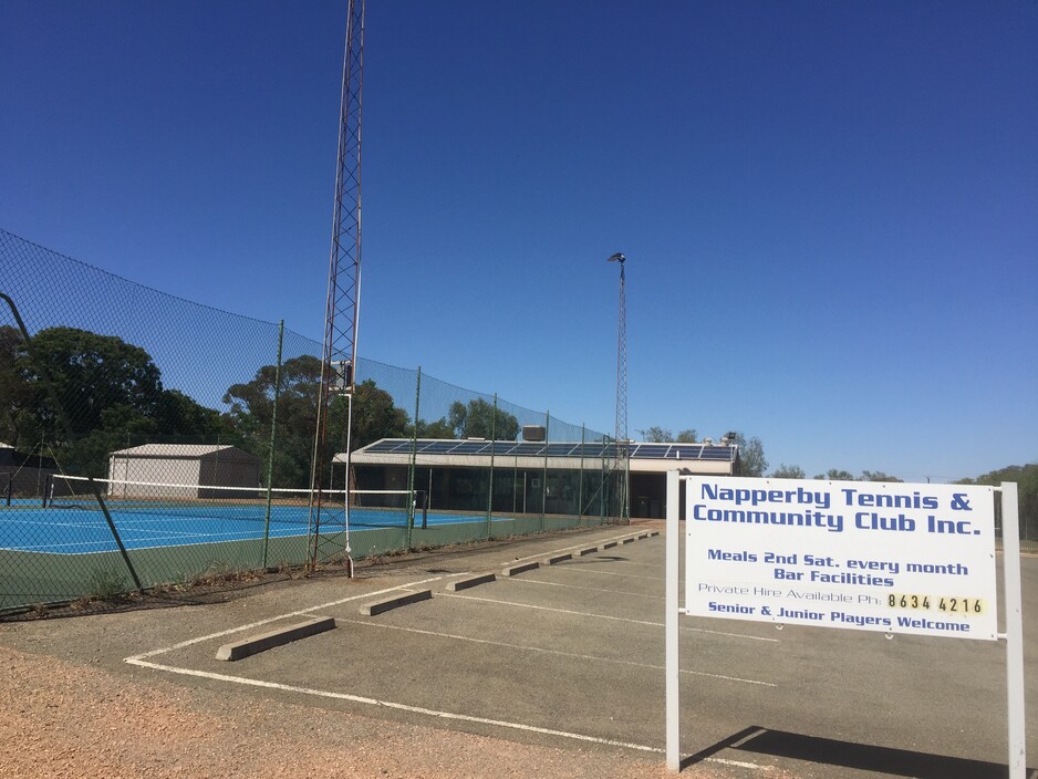 Napperby Tennis and Community Club | 31 Second St, Napperby SA 5540, Australia | Phone: (08) 8634 4216