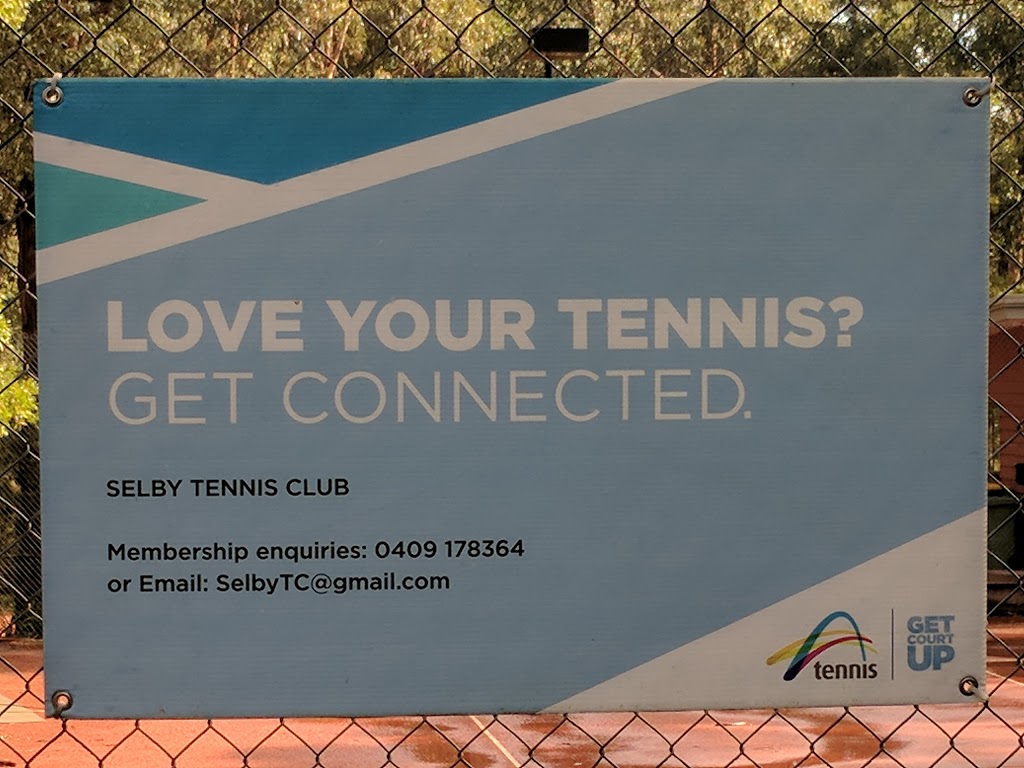 Selby Tennis Club |  | Charles St Corner, Mimosa Rd, Selby VIC 3159, Australia | 0404001242 OR +61 404 001 242