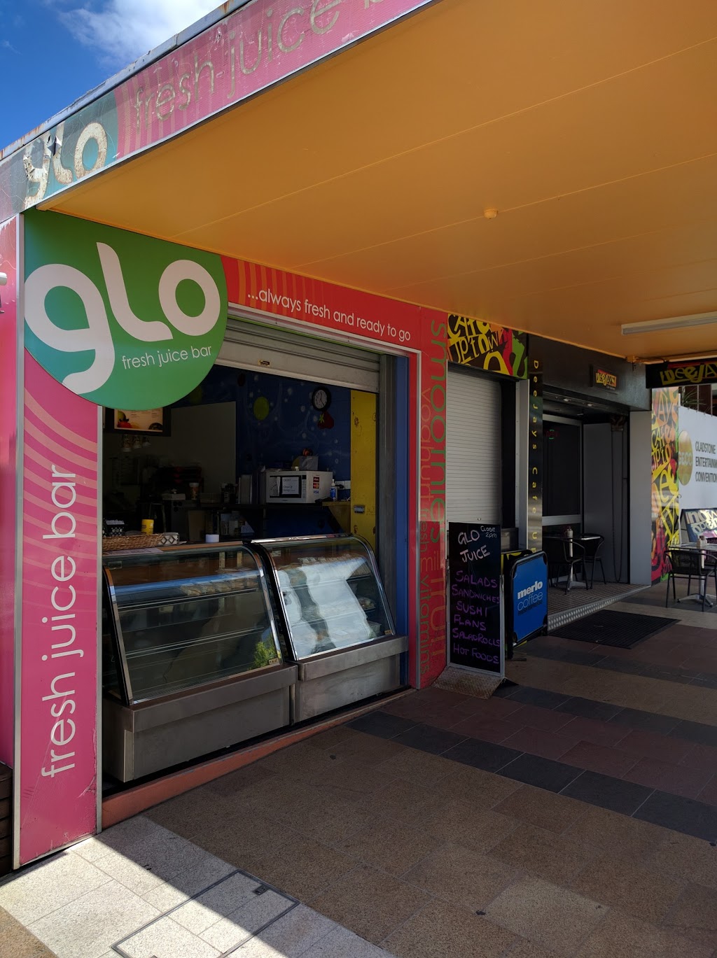 Glo Juice Bar | meal takeaway | 52 Goondoon St, Gladstone City QLD 4680, Australia | 0749723330 OR +61 7 4972 3330
