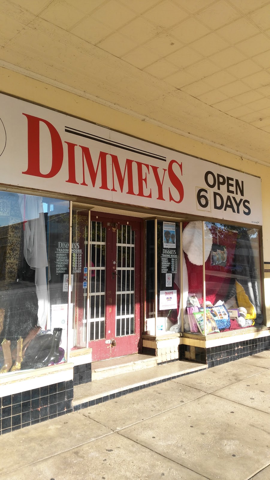 Dimmeys Corowa | department store | Old Rex Picture Theatre, 186 Sanger St, Corowa NSW 2646, Australia | 0260333766 OR +61 2 6033 3766