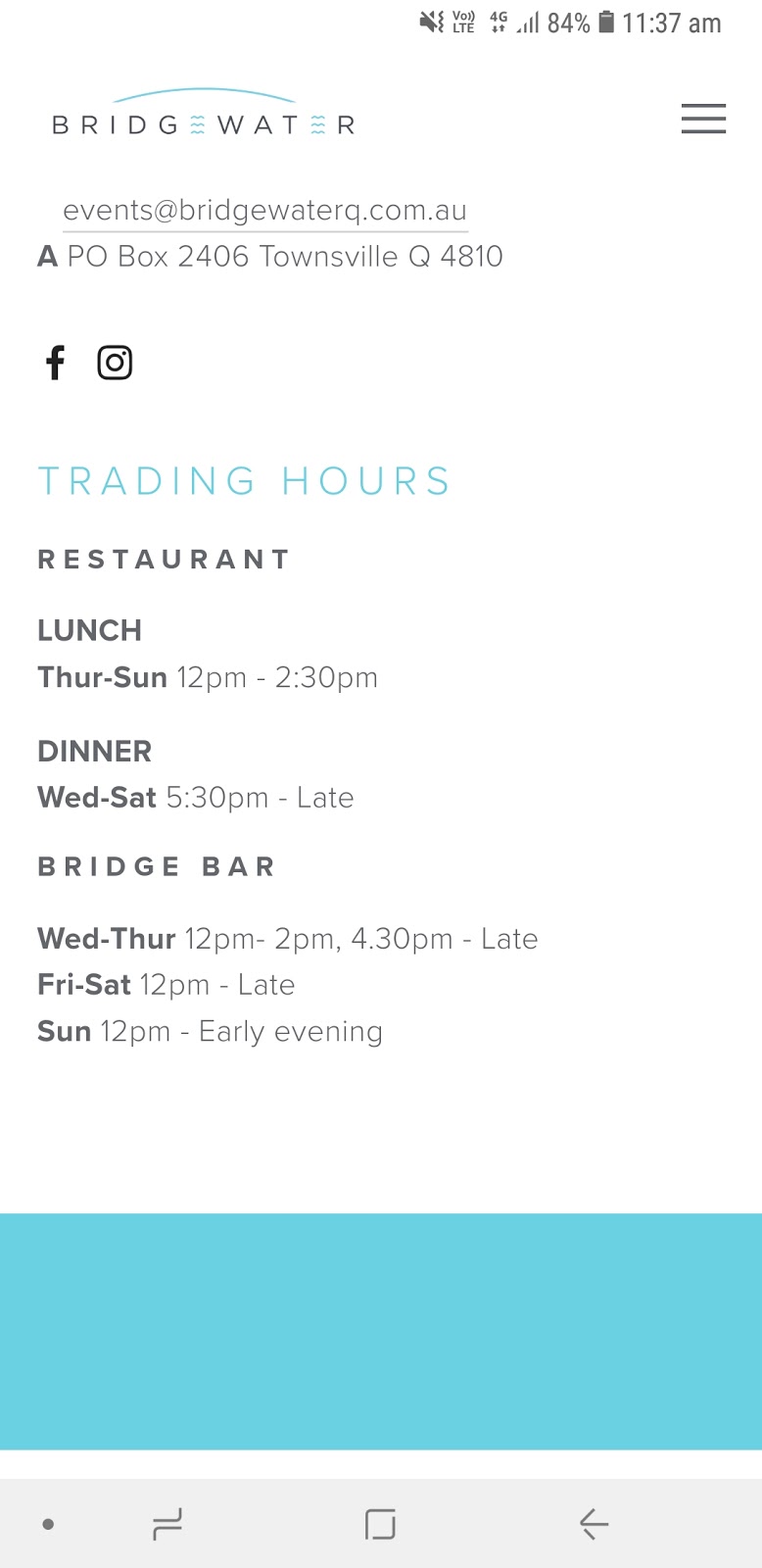 Bridgewater | restaurant | South Townsville QLD 4810, Australia | 0744204000 OR +61 7 4420 4000