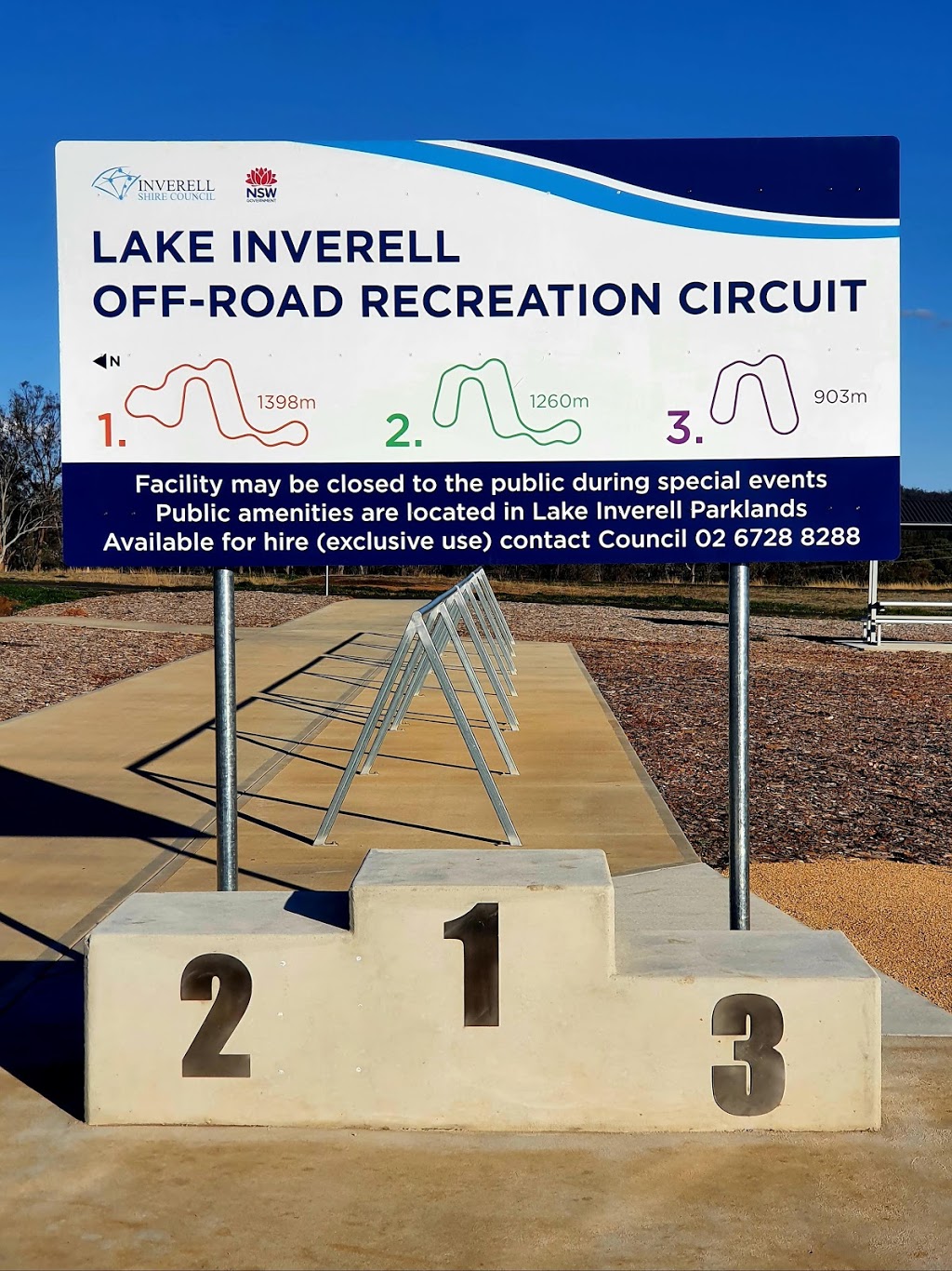 Lake Inverell Off-Road Recreation Circuit | Lake Inverell Dr, Inverell NSW 2360, Australia | Phone: (02) 6728 8288