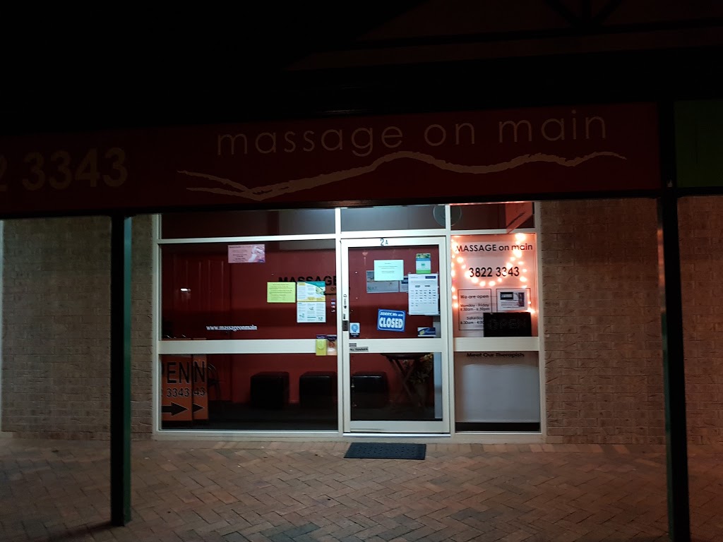 Massage On Main | 2a/354 Main Rd, Wellington Point QLD 4160, Australia | Phone: (07) 3822 3343