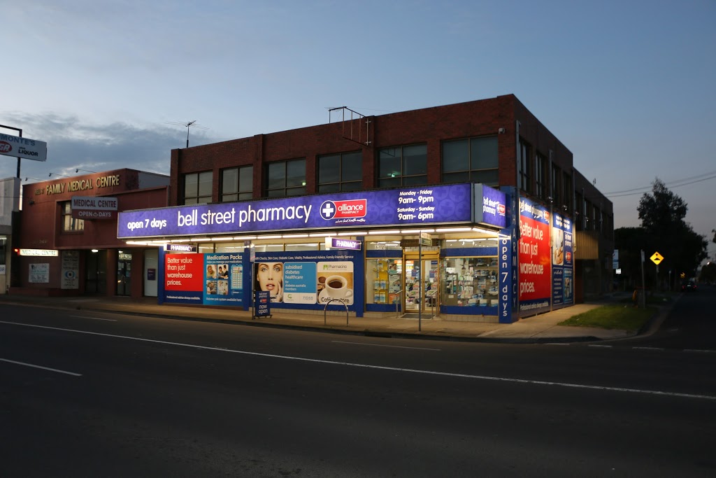 Bell Street Pharmacy - Alliance Pharmacy | pharmacy | 362 Bell St, Pascoe Vale South VIC 3044, Australia | 0393542020 OR +61 3 9354 2020