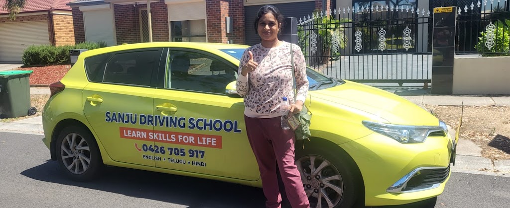 Sanju Driving School - Dual Control car rentals | 6 Tapioca St, Manor Lakes VIC 3024, Australia | Phone: 0426 705 917