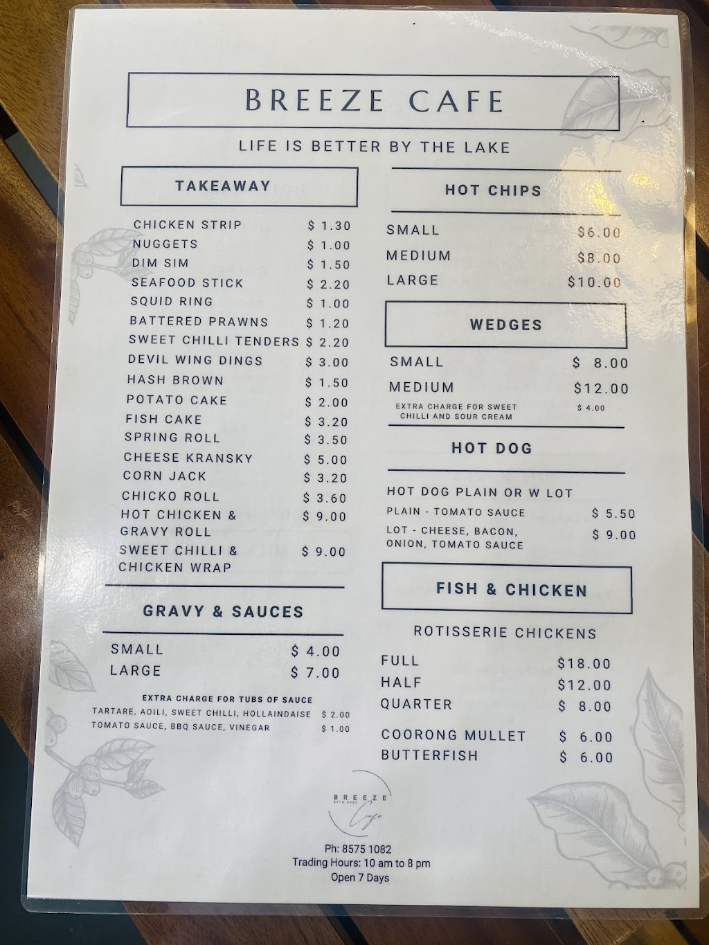 Breeze Cafe | 56 Princes Hwy, Meningie SA 5264, Australia | Phone: (08) 8575 1082