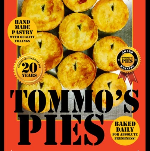 Tommos Pies | 1/3 Howell St, Berrimah NT 0828, Australia | Phone: (08) 8947 1001