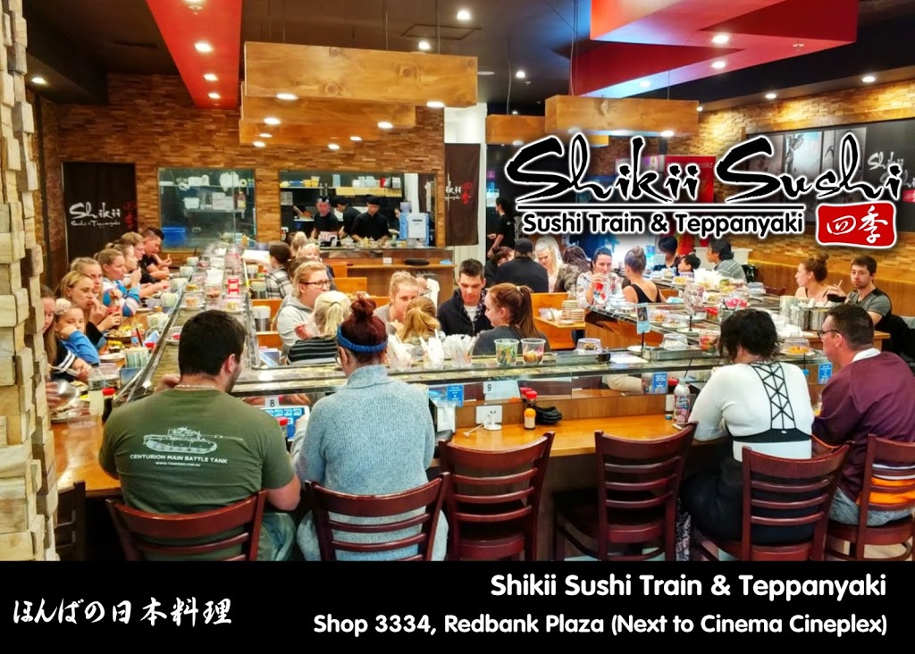 Shikii Sushi Sushi Train & Teppanyaki | restaurant | Redbank QLD 4301, Australia | 0734637676 OR +61 7 3463 7676