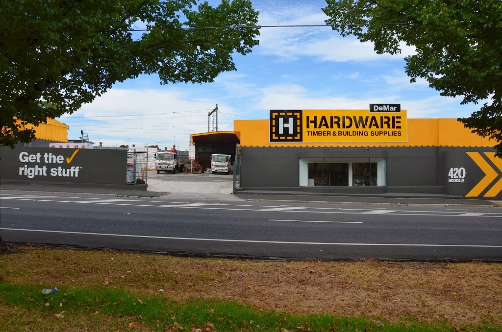 DeMar H Hardware - Timber & Building Supplies | hardware store | 420 Hoddle St, Clifton Hill VIC 3068, Australia | 0394813200 OR +61 3 9481 3200