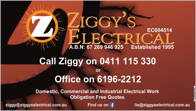 Ziggys Electrical | electrician | 9 St Georges Ave, Champion Lakes WA 6111, Australia | 0411115330 OR +61 411 115 330