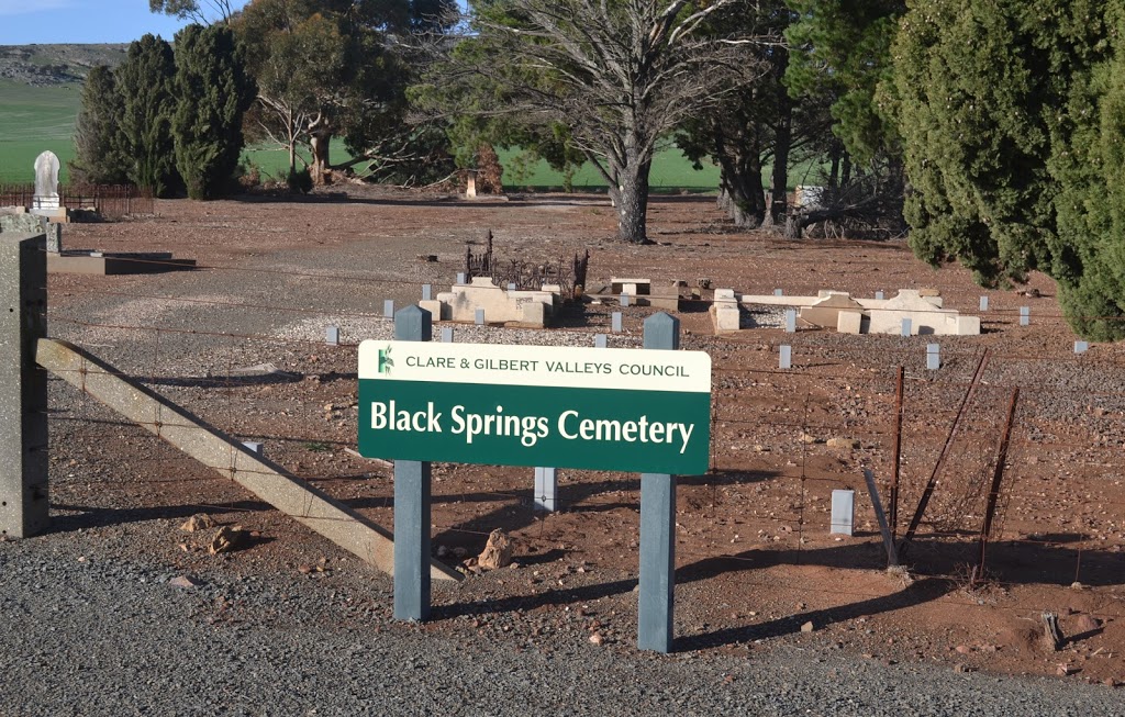 Black Springs Cemetery | cemetery | 92 Cemetery Rd, Black Springs SA 5413, Australia