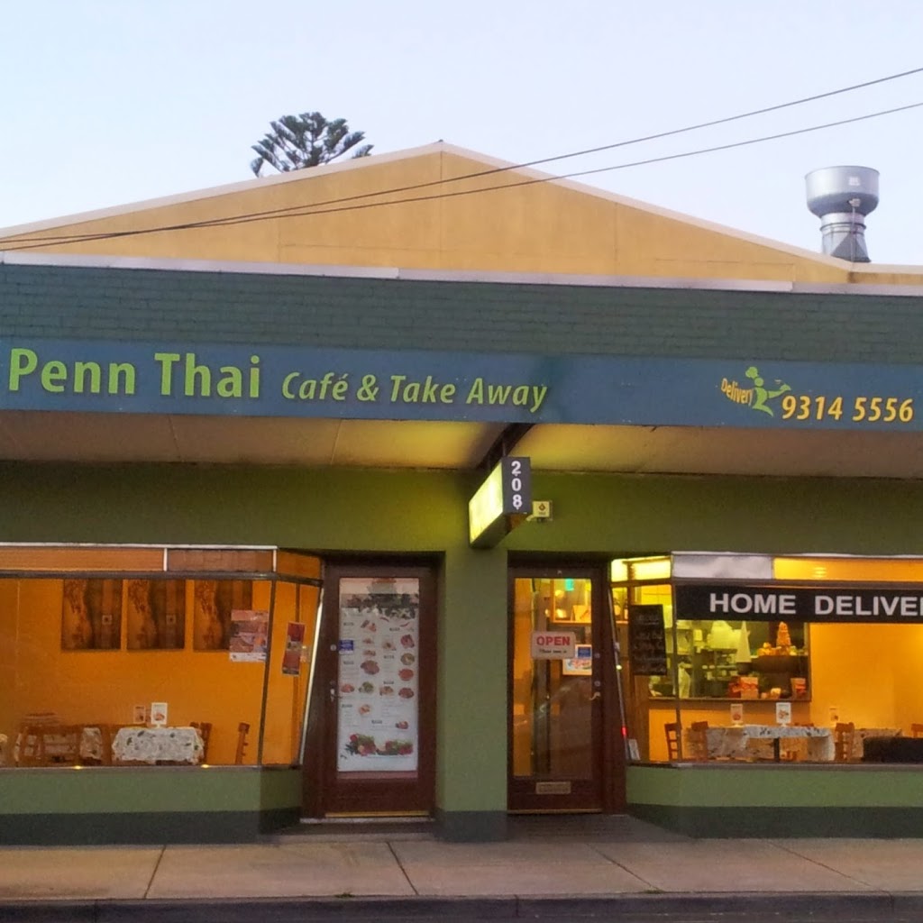 Penn Thai Cafe and Takeaway | restaurant | 208 Somerville Rd, Kingsville VIC 3012, Australia | 0393145556 OR +61 3 9314 5556