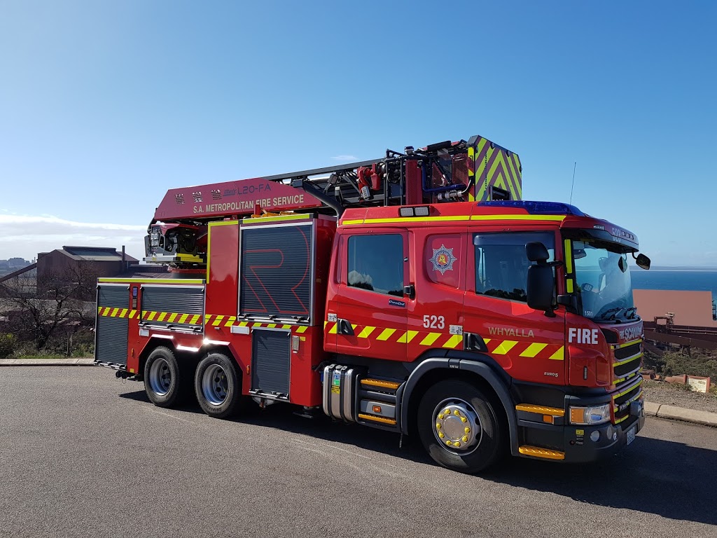 Whyalla Metropolitan Fire Service | fire station | 89 Nicolson Ave, Whyalla Playford SA 5600, Australia | 0882043600 OR +61 8 8204 3600