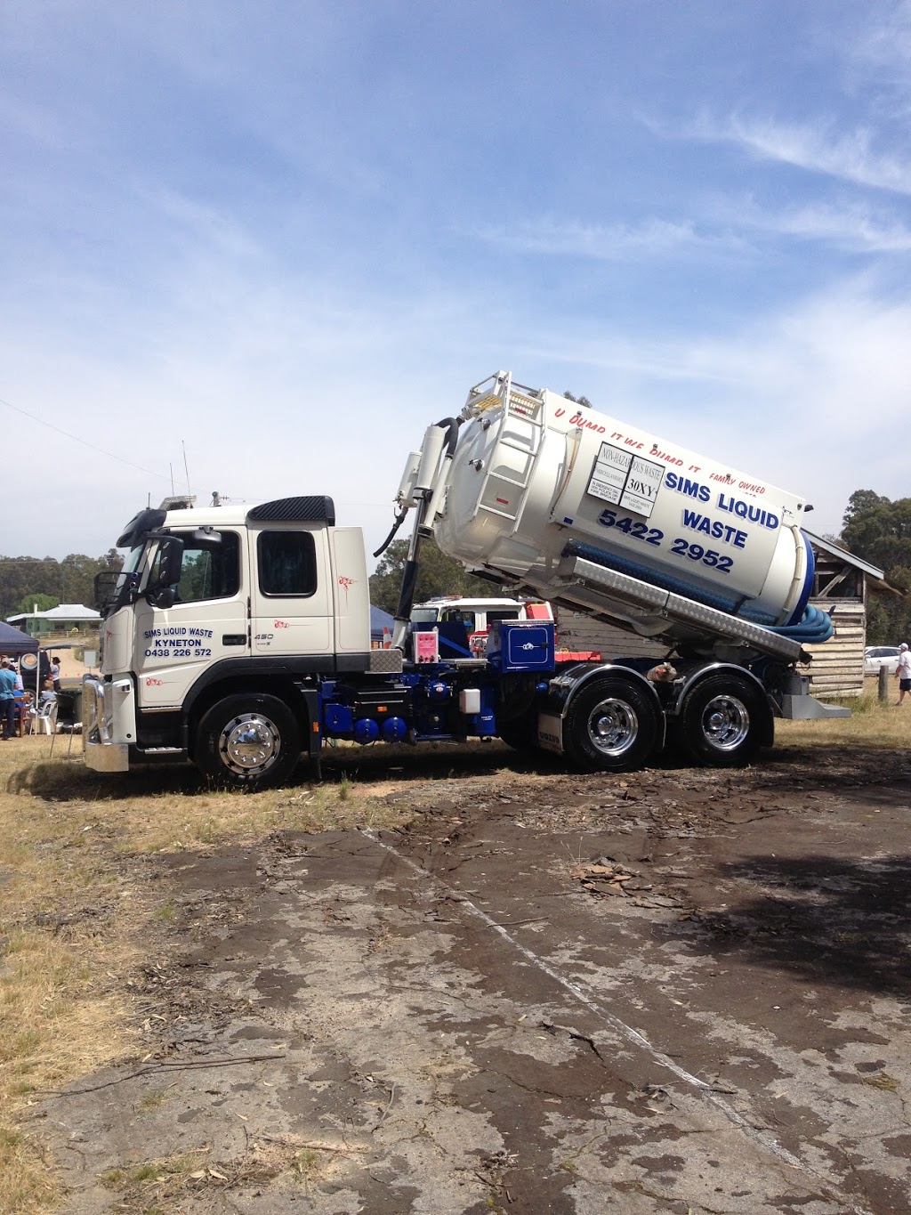 Sims Liquid Waste | 685 Lauriston Rd, Kyneton VIC 3444, Australia | Phone: 0438 226 572