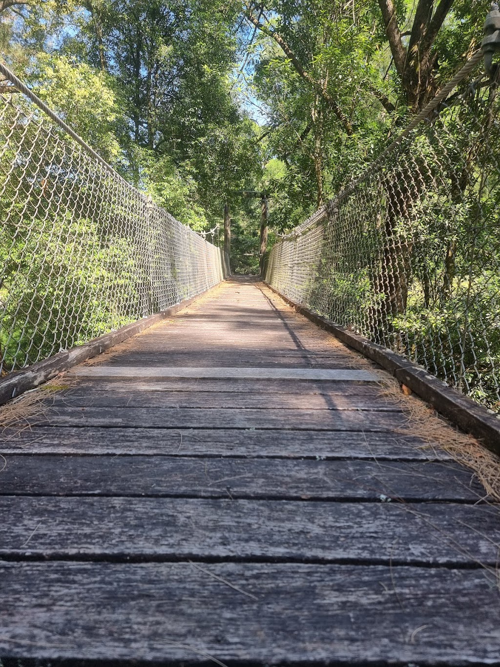 Upper Kangaroo River Suspension Bridge | 8J78+65, Upper Kangaroo River NSW 2577, Australia | Phone: 1300 293 111