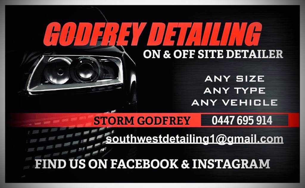 Godfrey Detailing | 14 Third St, Harvey WA 6220, Australia | Phone: 0447 695 914