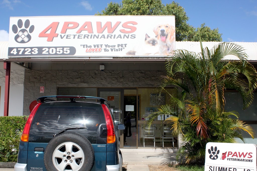 4 Paws Veterinarians - Upper Ross | veterinary care | 975 Riverway Dr, Condon QLD 4815, Australia | 0747232055 OR +61 7 4723 2055