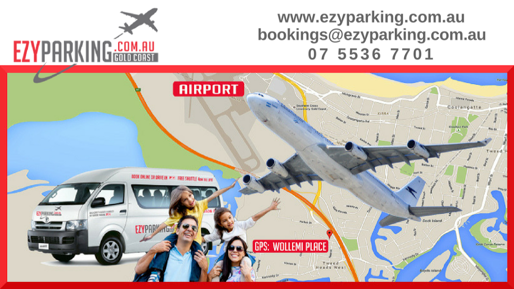 Ezy Parking Gold Coast Airport Parking | Wollemi Pl, Tweed Heads West NSW 2485, Australia | Phone: (07) 5536 7701