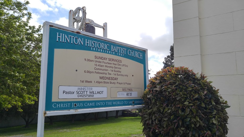 Hinton Baptist Church | 42 Elizabeth St, Hinton NSW 2321, Australia | Phone: (02) 4981 7297