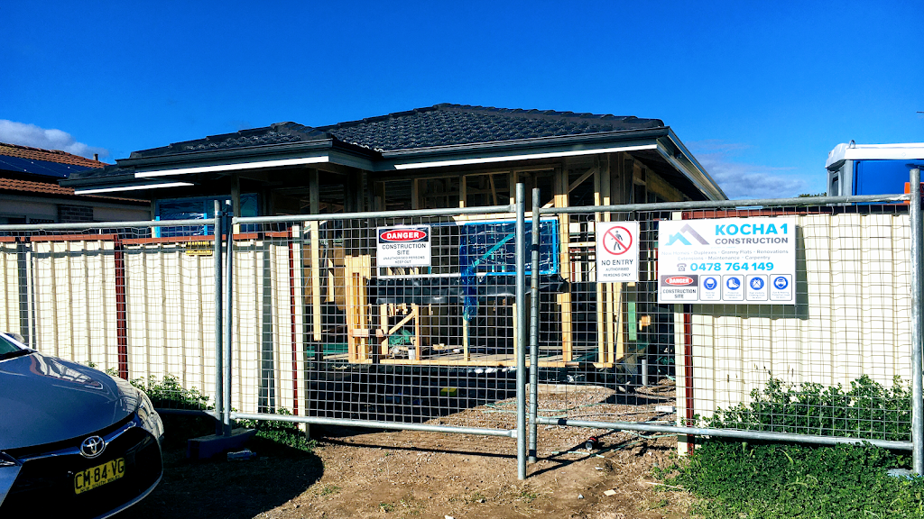 KOCHA1 construction PTY LTD | 69 The Boulevarde, Fairfield West NSW 2165, Australia | Phone: 0478 764 149