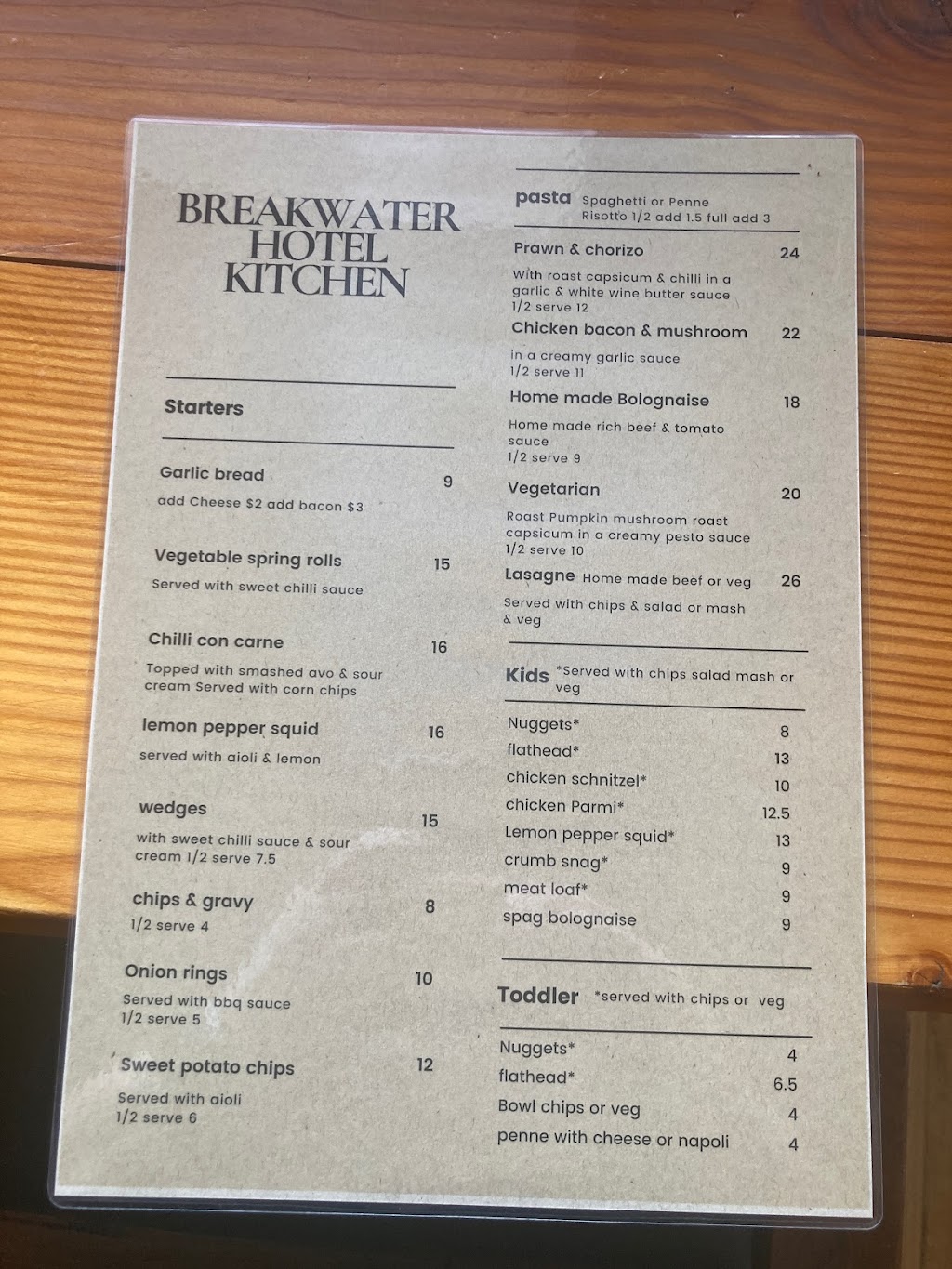 Breakwater Hotel Kitchen | 57 Tucker St, Breakwater VIC 3219, Australia | Phone: (03) 5221 5587